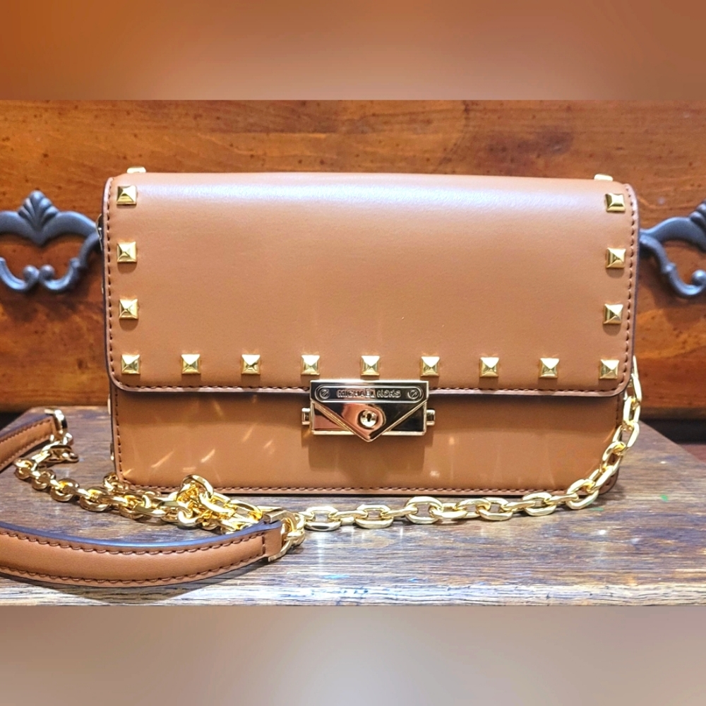 Michael Kors CeCe Medium Studded Clutch